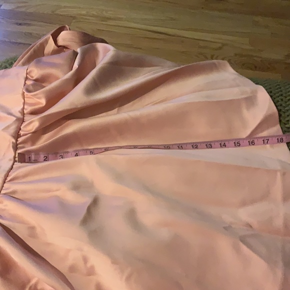 NWT pink Rachel Zoe Deep V Halter Dress size 6 - Picture 7 of 10